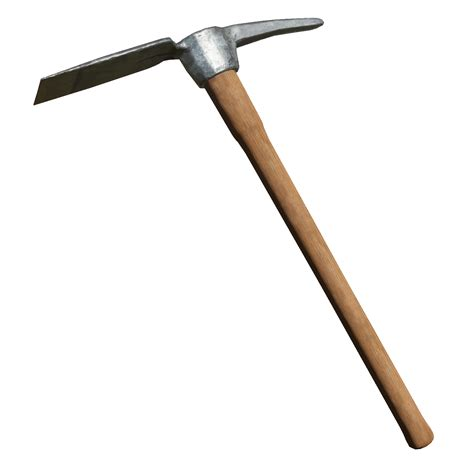 Pickaxe: For digging holes.